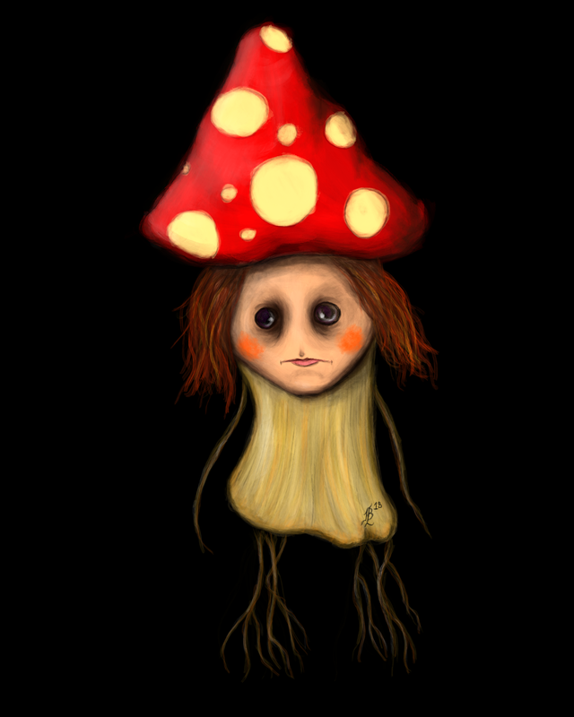 "Mushroom Lady" - Digital, 2018